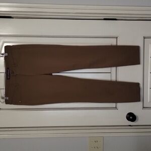 Gloria Vanderbilt Khaki Brown Skinny Pull On Pant Size 8